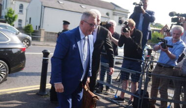 Prosecution opens against Jeffrey Donaldson in sexual offences trial