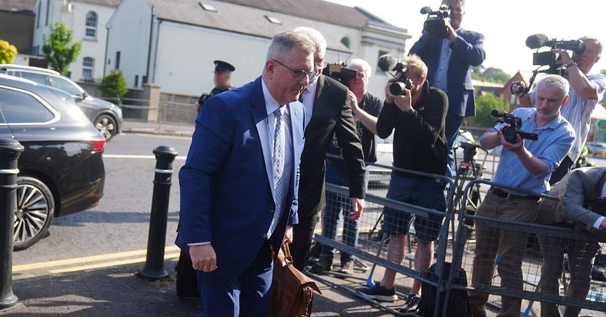 Prosecution opens against Jeffrey Donaldson in sexual offences trial