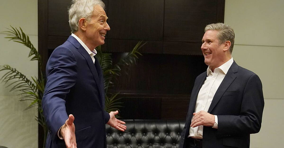 Keir Starmer defends approach to AI and energy in response to Tony Blair’s essay