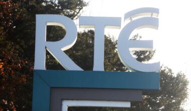 14/11/2023 Dublin Ireland. The RTE buildings in Donnybrook. RTÉ