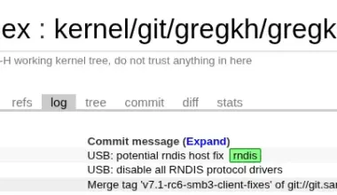 RNDIS Git branch updated today