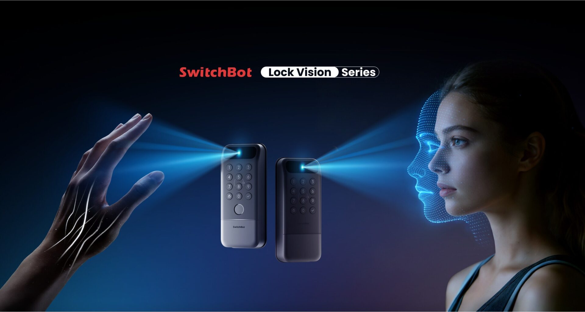 SwitchBot Launches Lock Vision Series, the World's First Smart Deadbolt Locks with 3D Structured-Light Facial Recognition
