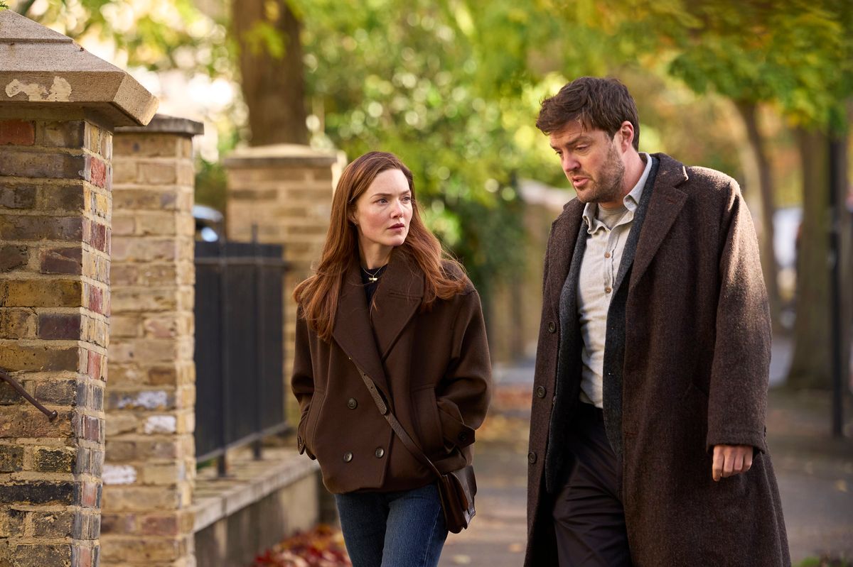 Holliday Grainger and Tom Burke in Strike