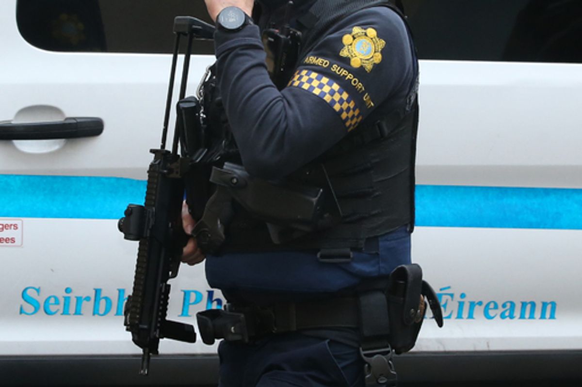 The Garda Armed Support Unit (ASU) (stock)