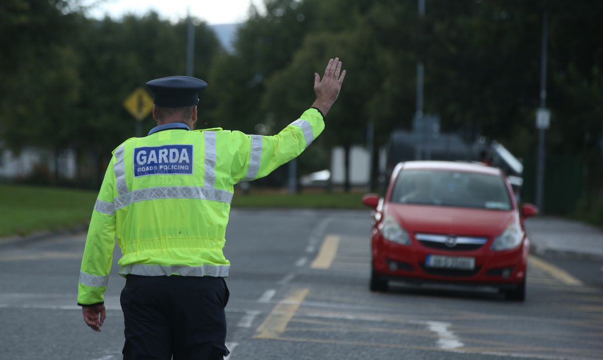 A member of An Garda Siochana