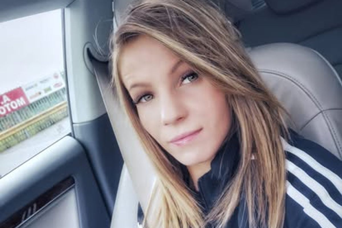 Young mum Monika Kubasiewicz who died with her baby girl on Friday.