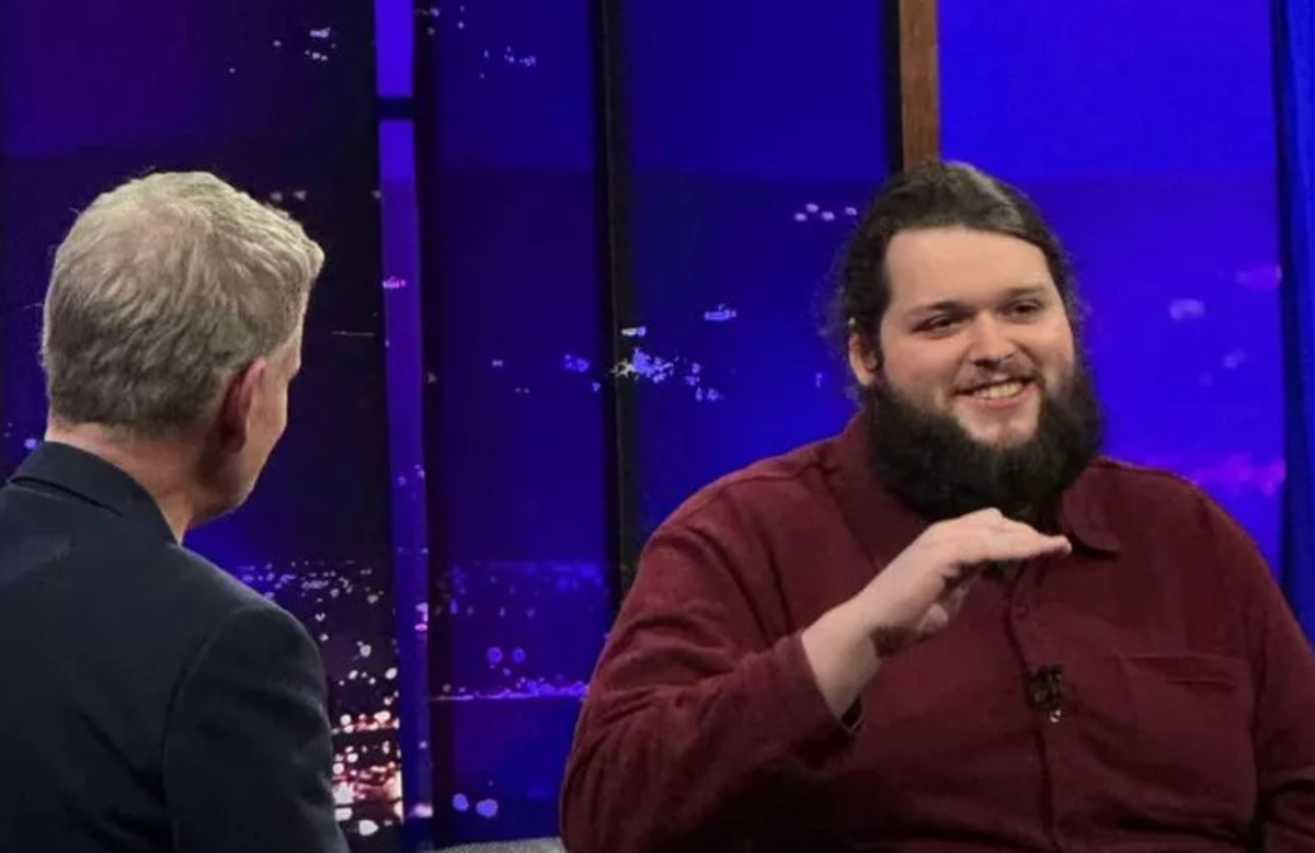 Garron Noone on Late Late Show