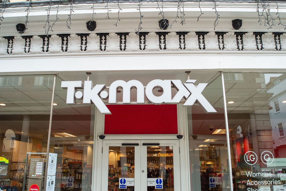A TK Maxx shop in Windsor, Berkshire.