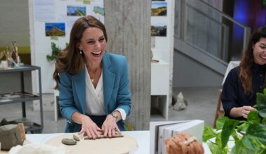 Kate Middleton Played With Clay on Her Visit to Italy