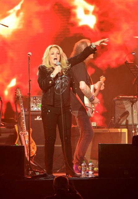 Bonnie Tyler performing at London’s O2 in 2020 (Ian West/PA)