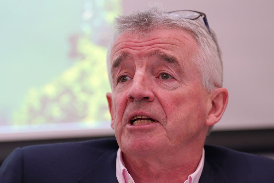 Michael O’Leary wants a two-drink limit at airports. Photo: PA