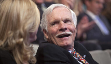 Turner, founder of CNN, attends the screening of "Cold War at the Paley Center for Media in New York