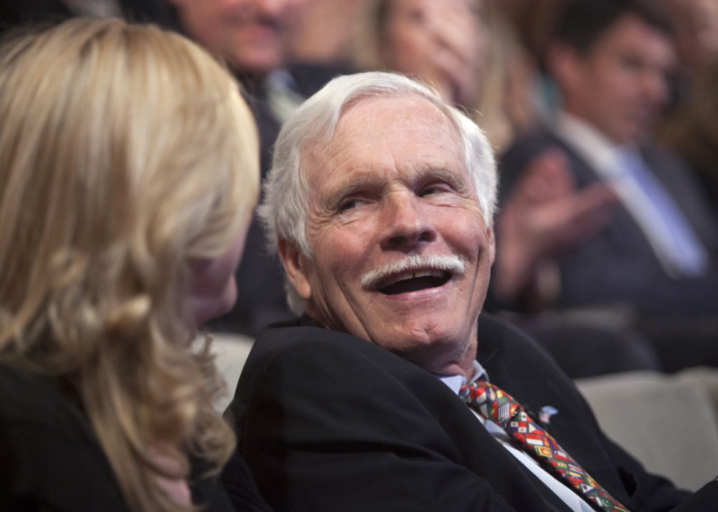 Turner, founder of CNN, attends the screening of "Cold War at the Paley Center for Media in New York