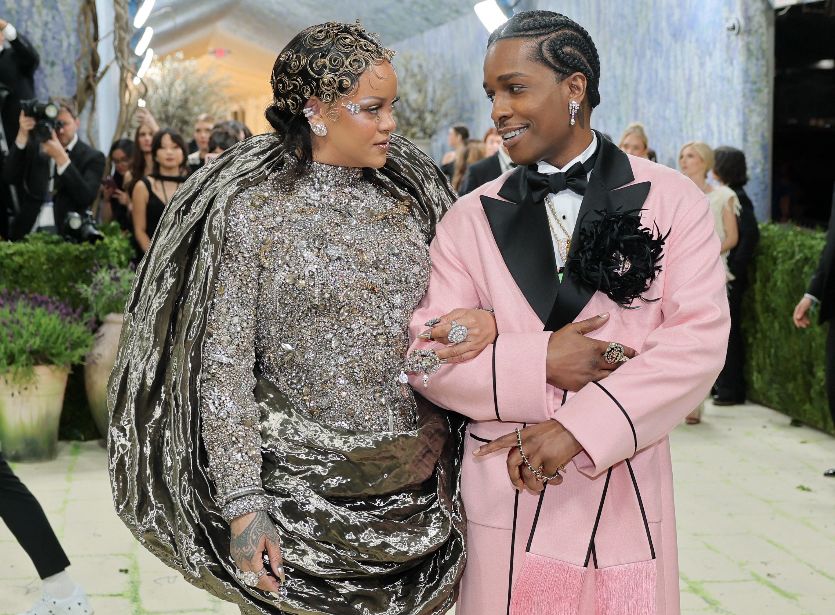 Rihanna and her partner A$AP Rocky are both referenced on Drake's 'Iceman'