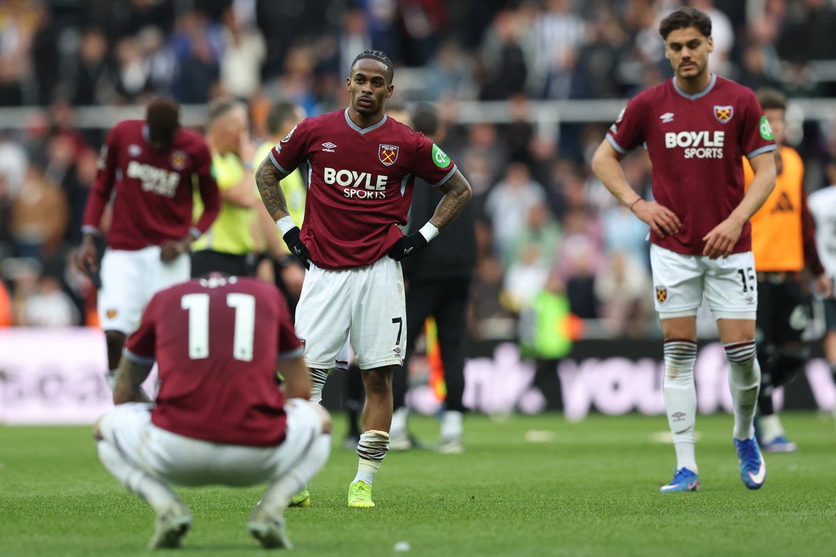 West Ham are the architects of their own downfall – and defeat to Newcastle has left them on the brink