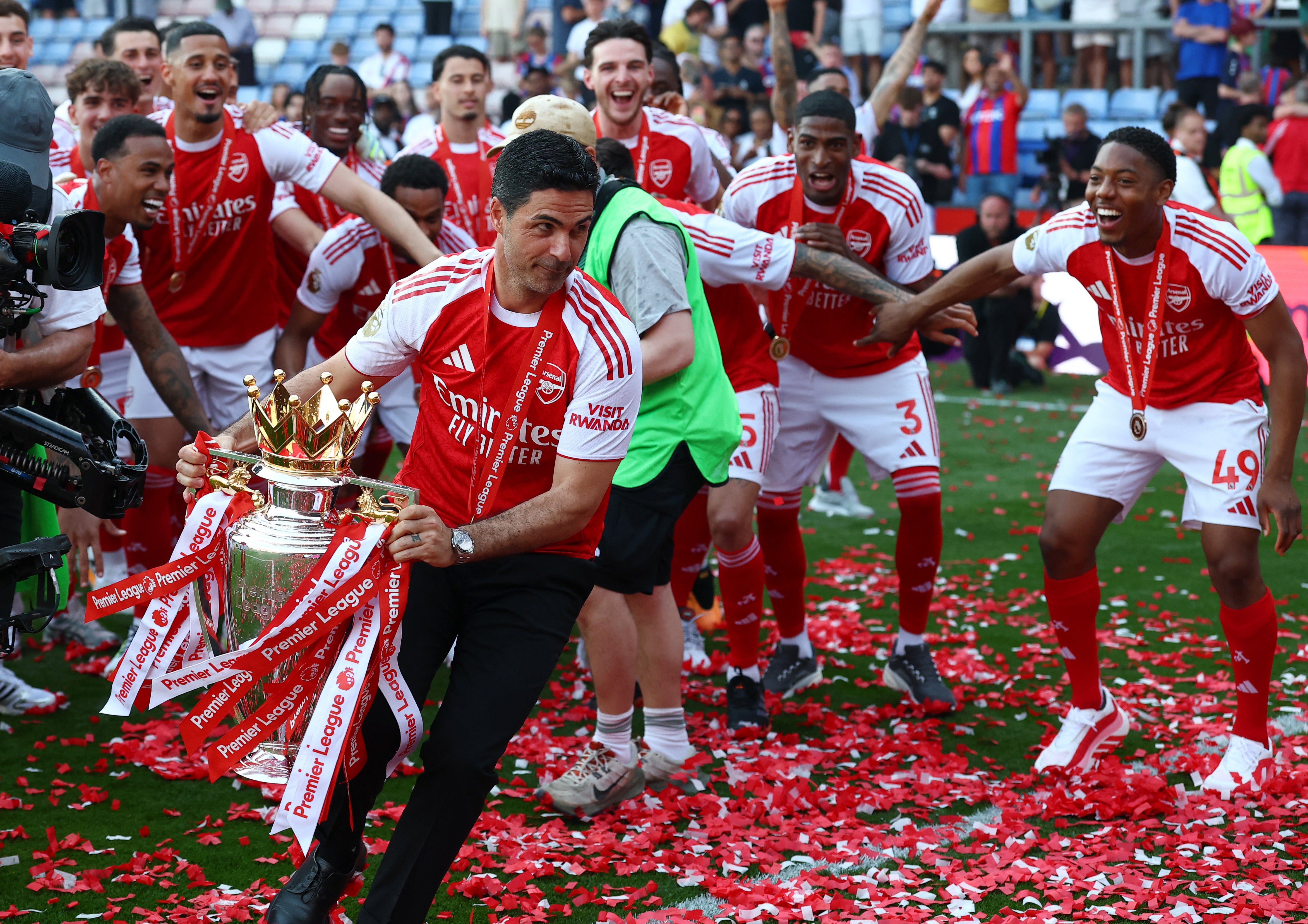 After three runners-up finishes, Arteta banished Arsenal ‘doubts’ to make the Gunners champions again