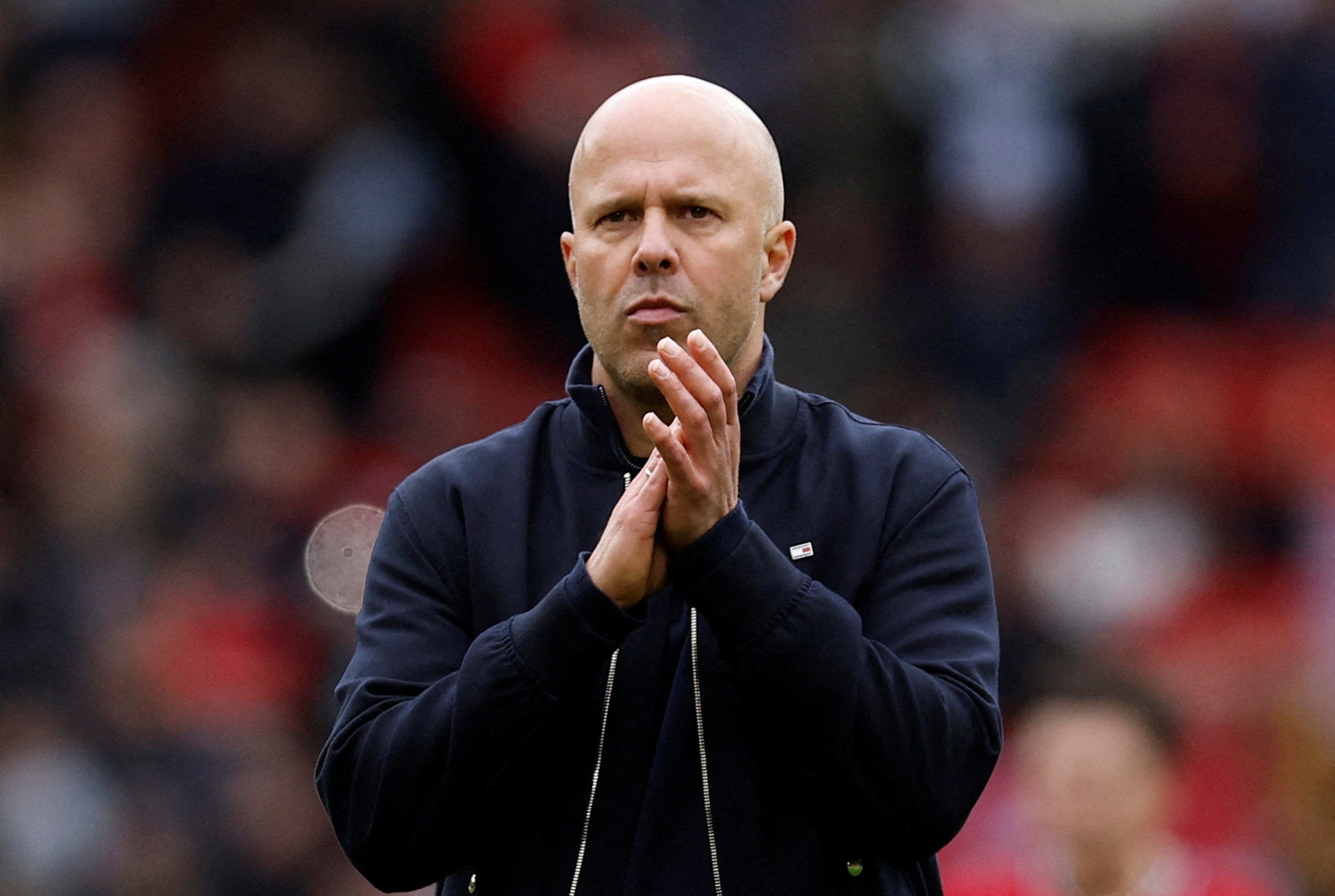 Slot won the Premier League in his first season at Anfield but things soured