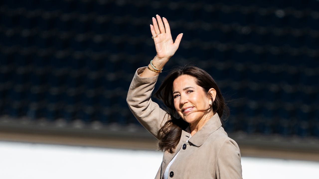 Queen Mary of Denmark channels off-duty chic as she arrives at Fredensborg Castle for their summer residency