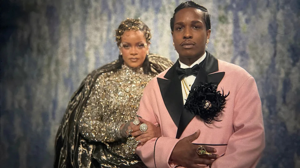 Rihanna and A$AP Rocky attend the 2026 Met Gala together