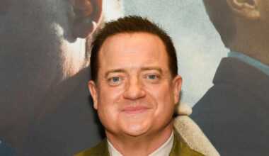 Brendan Fraser turns heads with rare outing alongside lookalike sons at star studded premiere