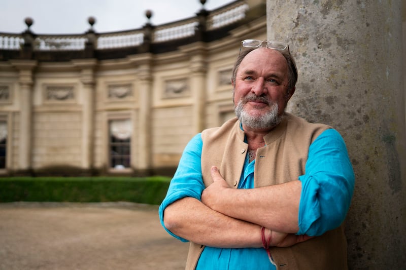 William Dalrymple, and Anita Anand, will be doing a reprise of their Empire podcast at Trinity College Dublin’s Edmund Burke Theatre. Photograph: David Levenson/Getty Images