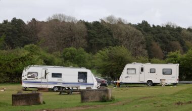 Most Traveller caravans on Department of Defence lands in the Curragh have left, court told – The Irish Times