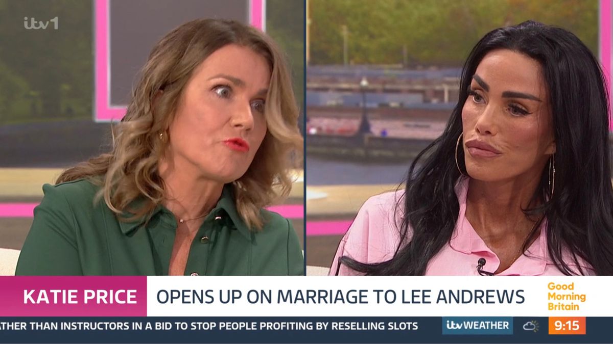 Katie and Susanna speaking on Good Morning Britain