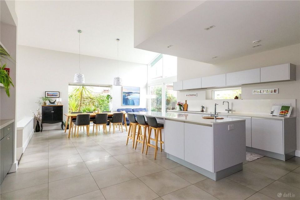 The property features a kitchen/living area