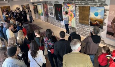 Gallery: Young Estonian artists' art auction exhibition opens | News