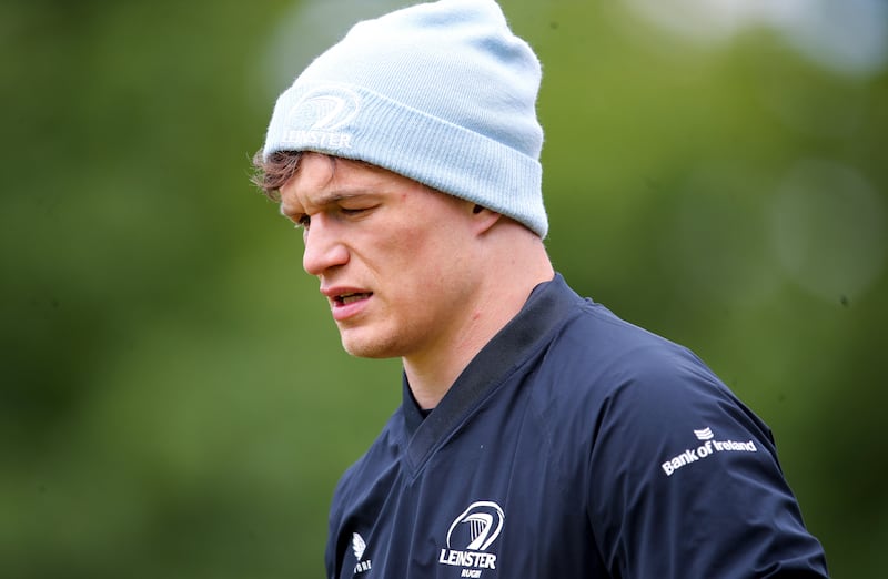 Leinster's Josh van der Flier. Photograph: Grace Halton/Inpho