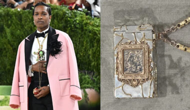 ASAP Rocky Wears Briony Raymond Handcrafted Cigarette Box to Met Gala