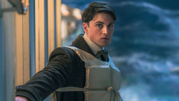 Rhys Mannion played Jack Thayer in the BBC docu-drama 'Titanic Sinks Tonight'.