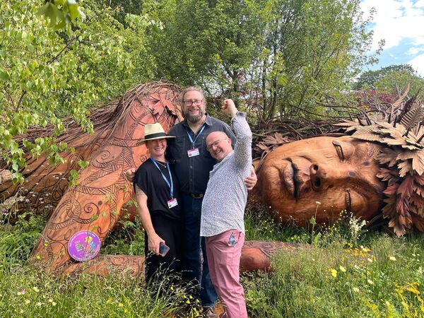 Heather Compton, Chris Wood and John Hayes
