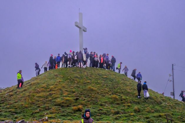 Leitrim community steps up for mental health awareness at annual sunrise hillside climb