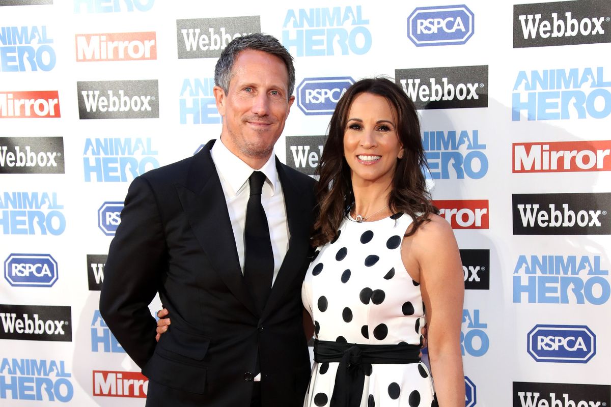 Nick Feeney and Andrea McLean, who married in 2017