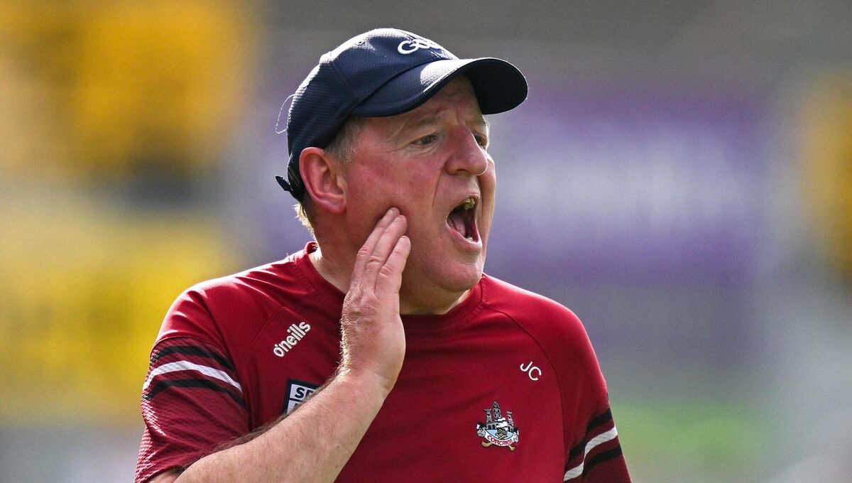 Cork manager John Cleary. Picture: Brendan Moran/Sportsfile