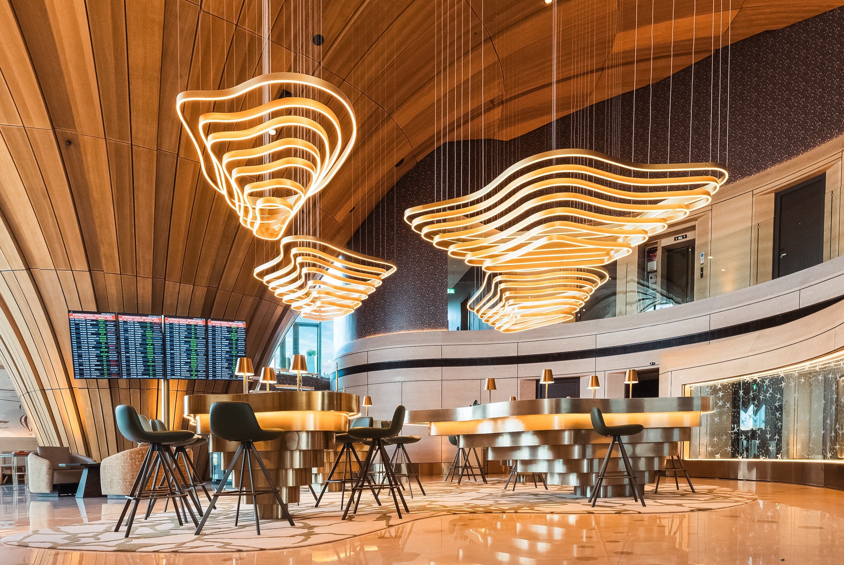 An interior view of Istanbul Airport's General Aviation Terminal. (Photo courtesy of Derya Taşbaşı)