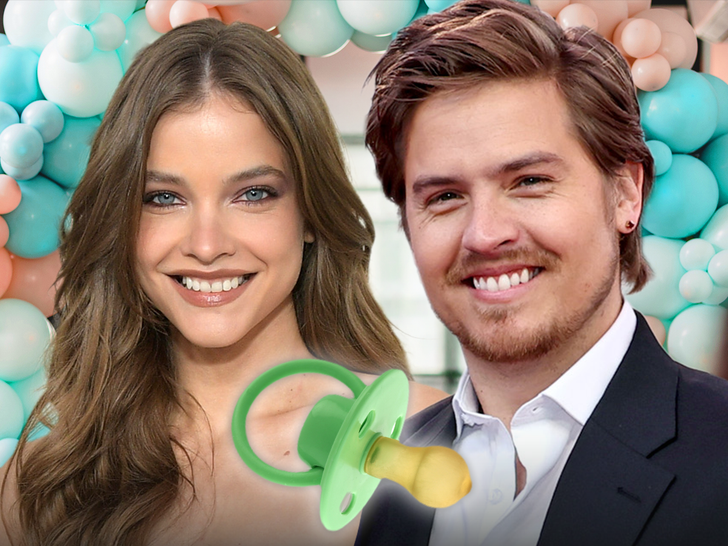 main dylan sprouse barbara palvin baby getty