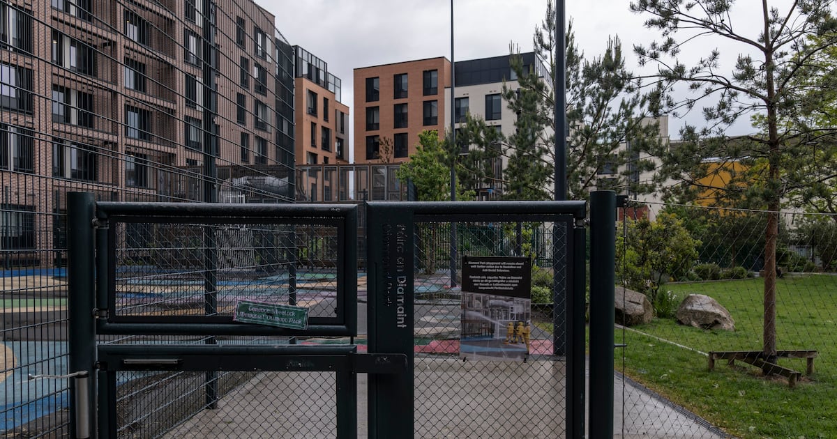 Dublin city centre playground damaged by fire for the second time – The Irish Times