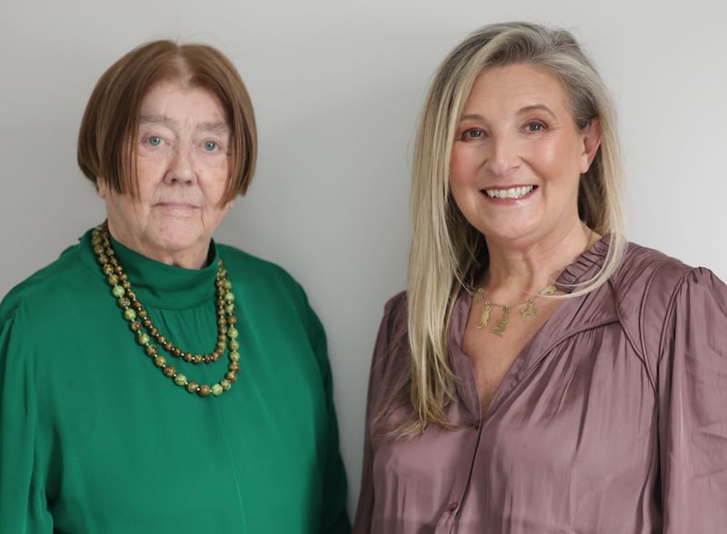 Dr Margaret Bourke and Gail Hawthorne. Photograph: Leah Farrell/Photocall Ireland