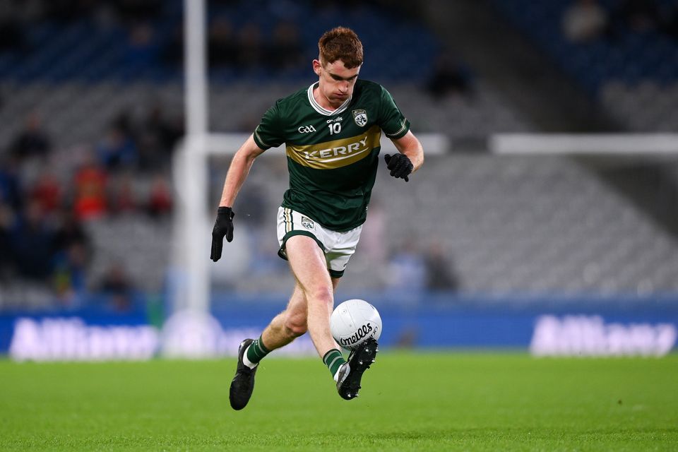 Cilliant Trant has pushed on to become a regular starter for the Kingdom this spring Photo: Stephen McCarthy/Sportsfile