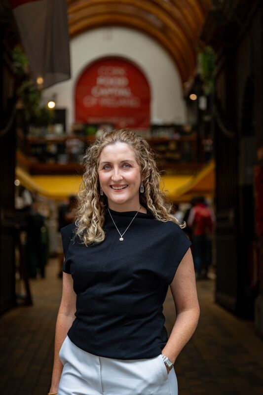Niamh Murphy, festival manager of Cork on a Fork Festival for Cork City Council pictured in the English Market. Picture: Chani Anderson