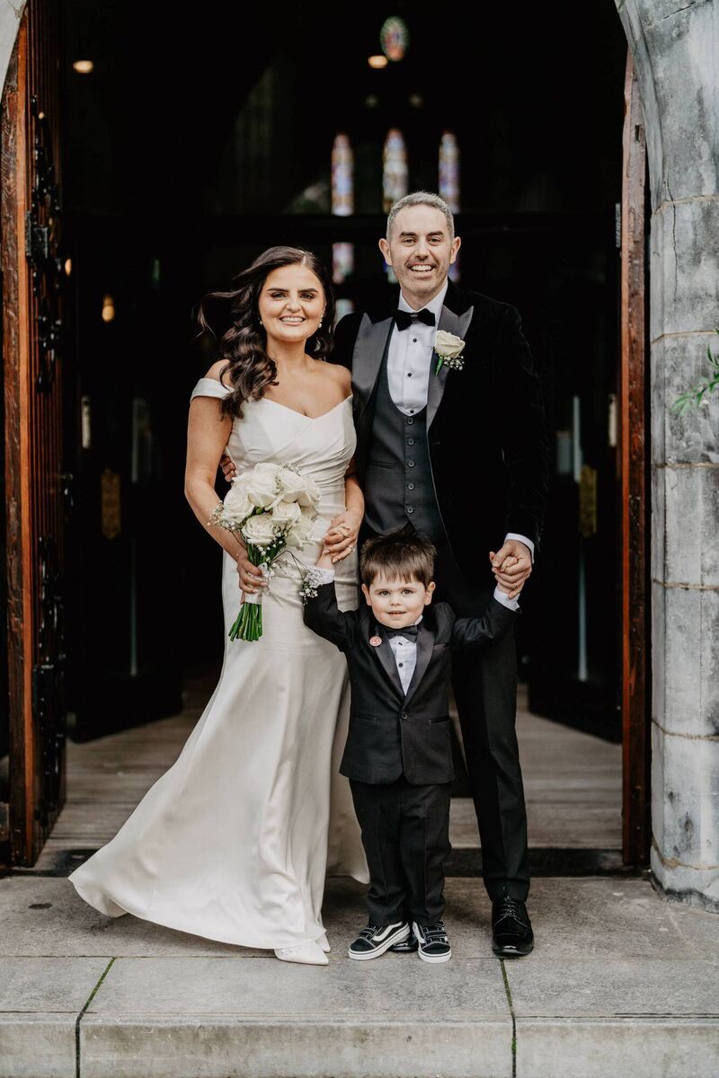 Rachel Thomas and Conor Robinson. Pictures: Black Diamond Photography