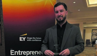 Danny in running for entrepreneur gong