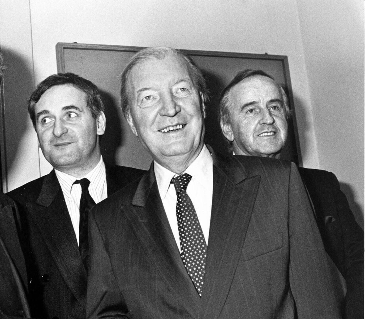 (Left to right) Bertie Ahern, Charlie Haughey and Albert Reynolds. File photo: MAXPIX