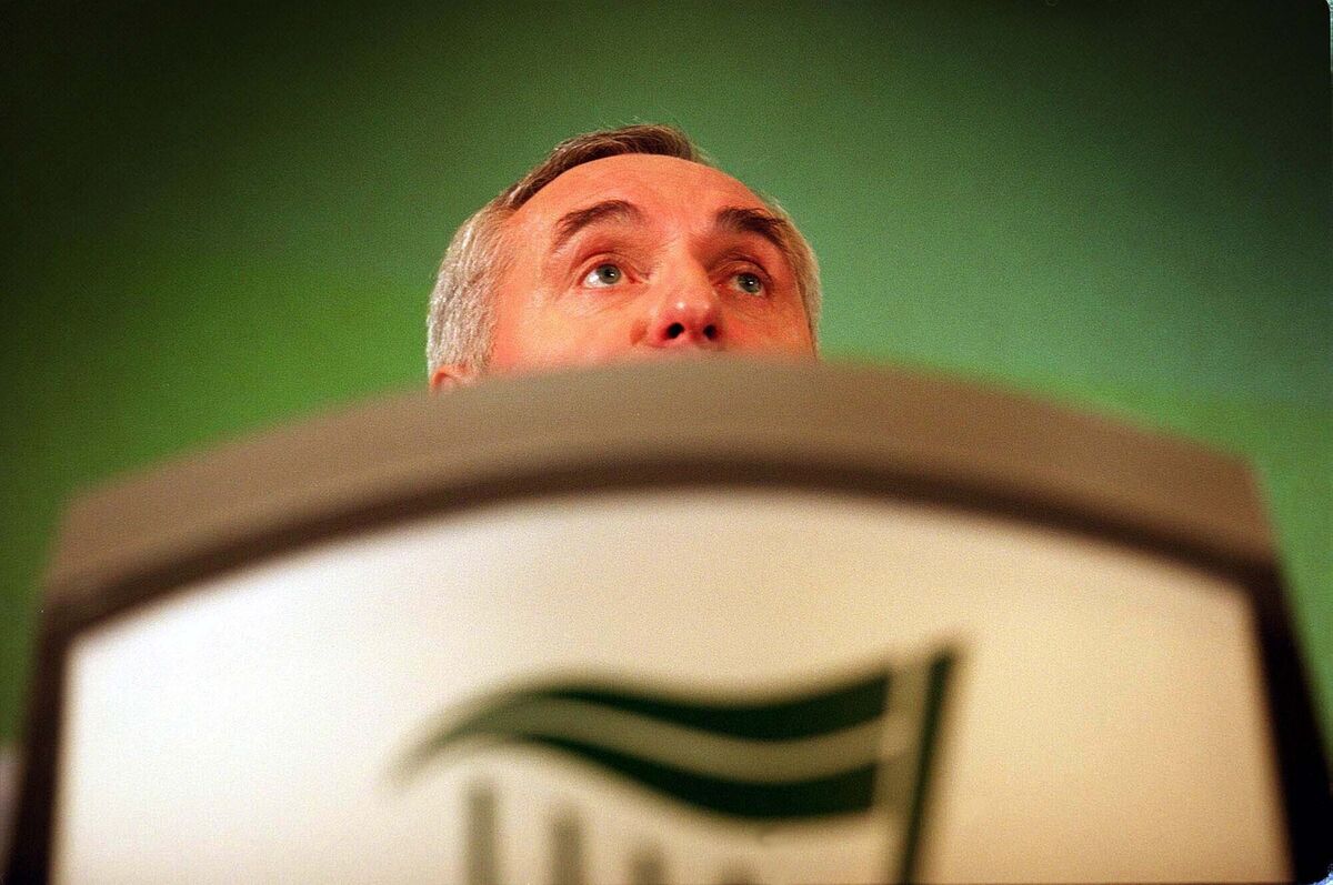 Bertie Ahern in 2002.
