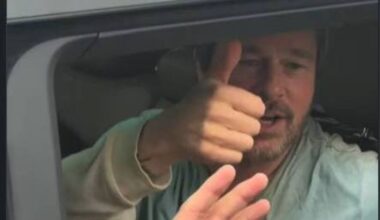 Brad Pitt greets fans in Cork as Hollywood star shoots new film