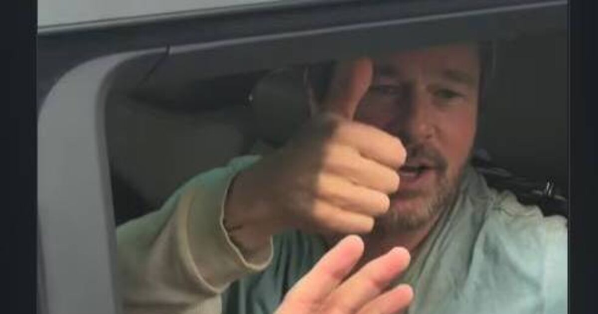 Brad Pitt greets fans in Cork as Hollywood star shoots new film