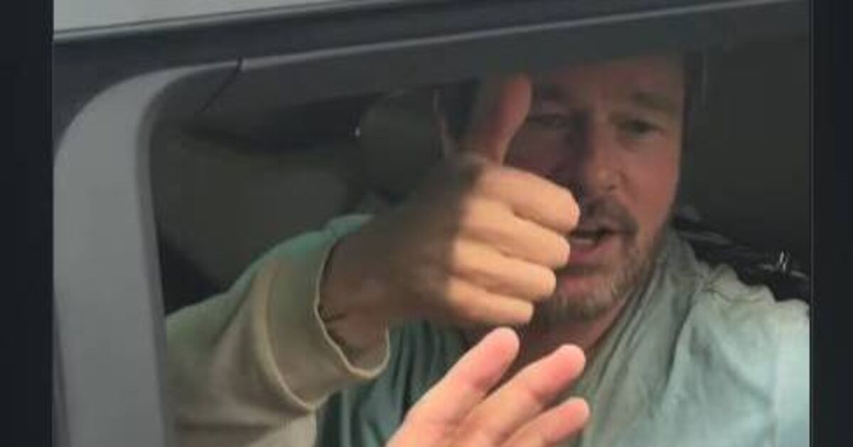 Brad Pitt meets fans in Cork