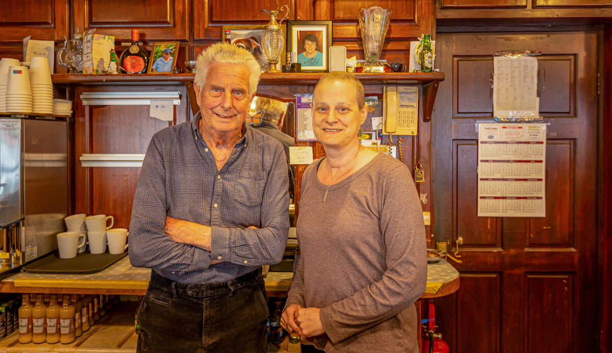 Pat Somers and his daughter Caroline, who run the Perrin Inn. Picture: Neil Michael